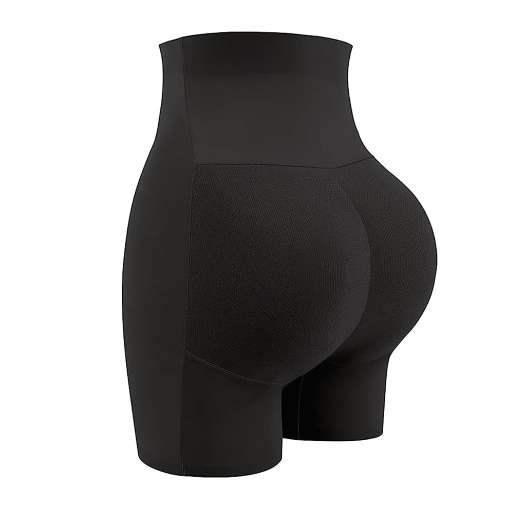 PALAY Womens Padded Underwear Butt Lifter Panty Invisible Body Shaping Butt Lifting Underwear High Waist Hip Pad Enhancer Shorts, M, Black PALAY Womens Padded Underwear Butt Lifter Panty Invisible Body Shaping Butt Lifting Underwear High Waist Hip Pad Enhancer Shorts, M, Black